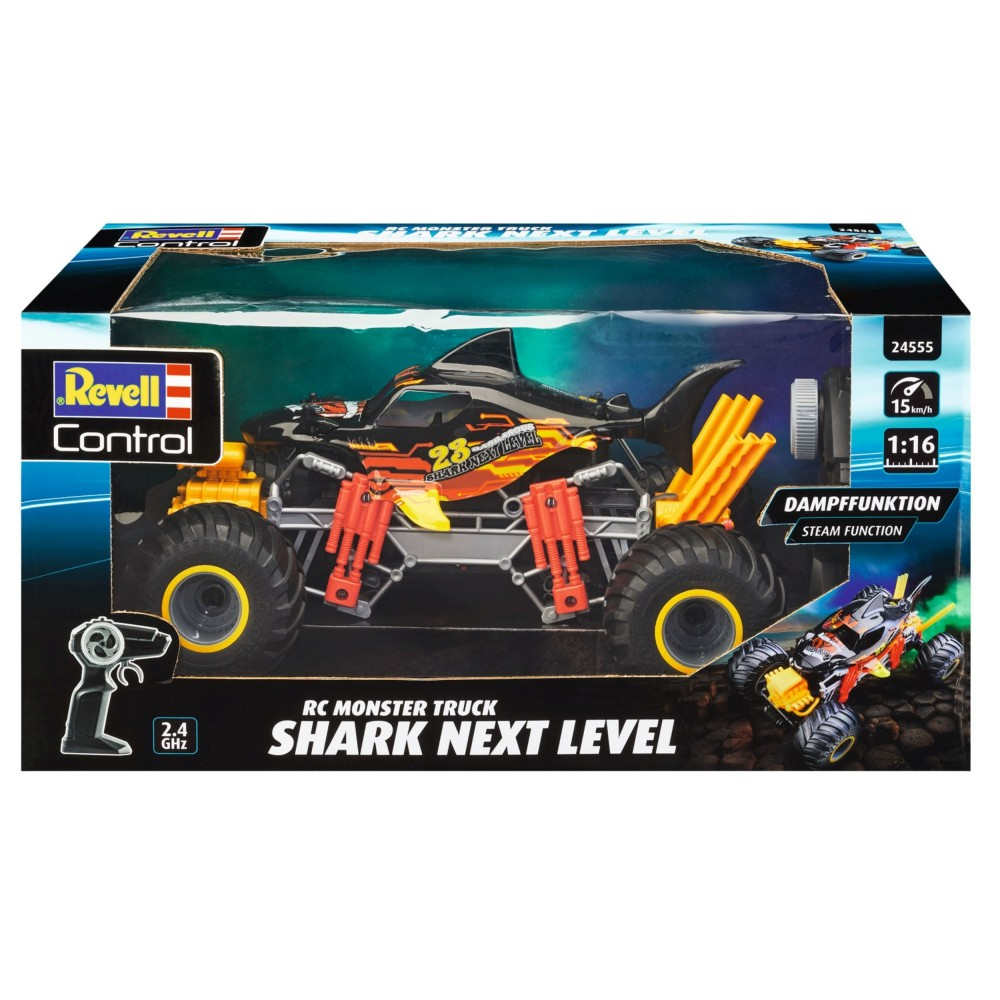 Радиоуправляемый монстр-трак Revell Control Shark Next Level 24555 1:16 2,4 ГГц — фото 1