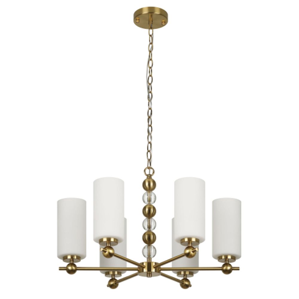 Люстра Rivoli Antonella 3181-306 6 х Е27 40 Вт модерн