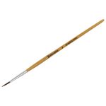 Кисть BRAUBERG, из ворса пони, круглая, № 2, 200188