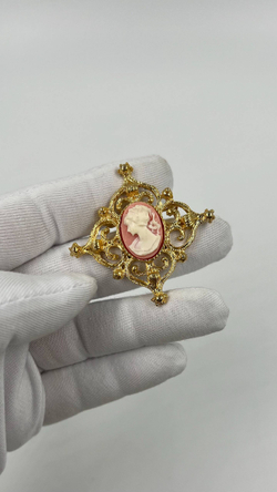 Брошь Камея AAi