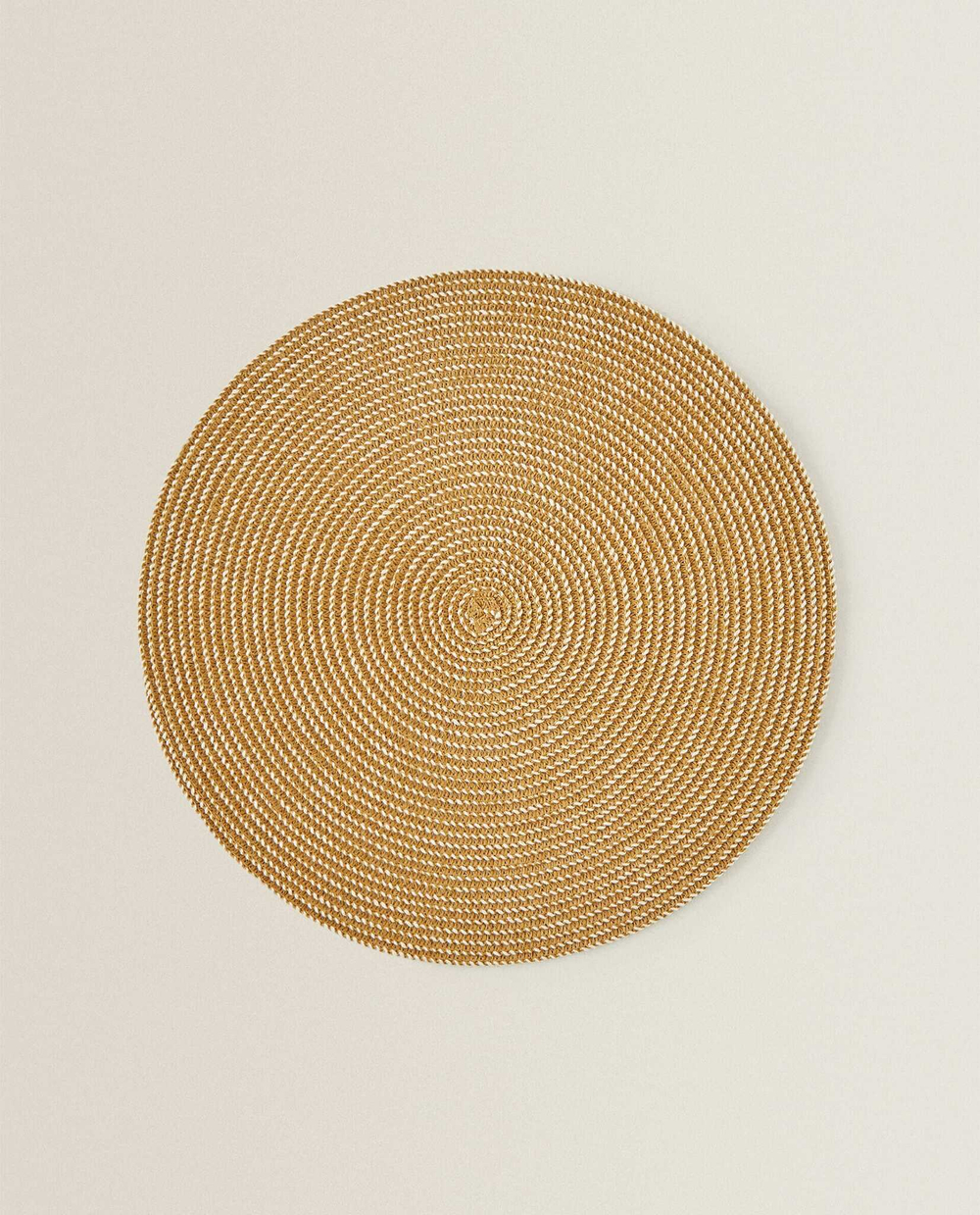 ZARA HOME БУМАЖНАЯ ПОДСТАВКА (УПАКОВКА ИЗ 2), ТЕМНО-КОРИЧНЕВЫЙ