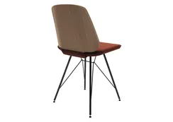 Стул E9.6 (дуб / сиена FiberGuard)