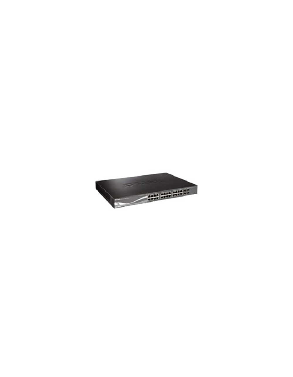 Коммутатор D-Link DGS-1510-28P / A1A PROJ Настраиваемый L2+ стекируемый коммутатор с 24 портами 10 / 100 / 1000Base-T, 2 портами 1000Base-X SFP и 2 портами 10GBase-X SFP+ (24 порта PoE 802.3af / at, PoE-бюджет 193 Вт)