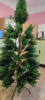 Узкая ель искусственная «Веста» (Литая хвоя) от 1,5 м до 3 м