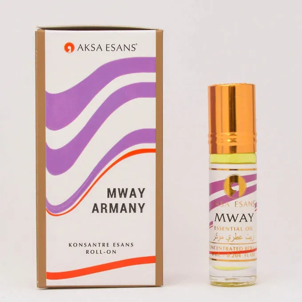 Арабские Масляные Духи Роллер 6 мл REHAB AKSA MWAY ARMANY