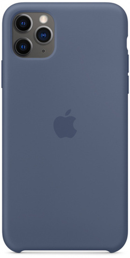 Чехол силиконовый для IPhone 11 Pro Max Alaskan Blue (MWYE2FE/A)