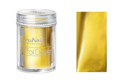 RuNail Дизайн для ногтей фольга (золото) 1,м