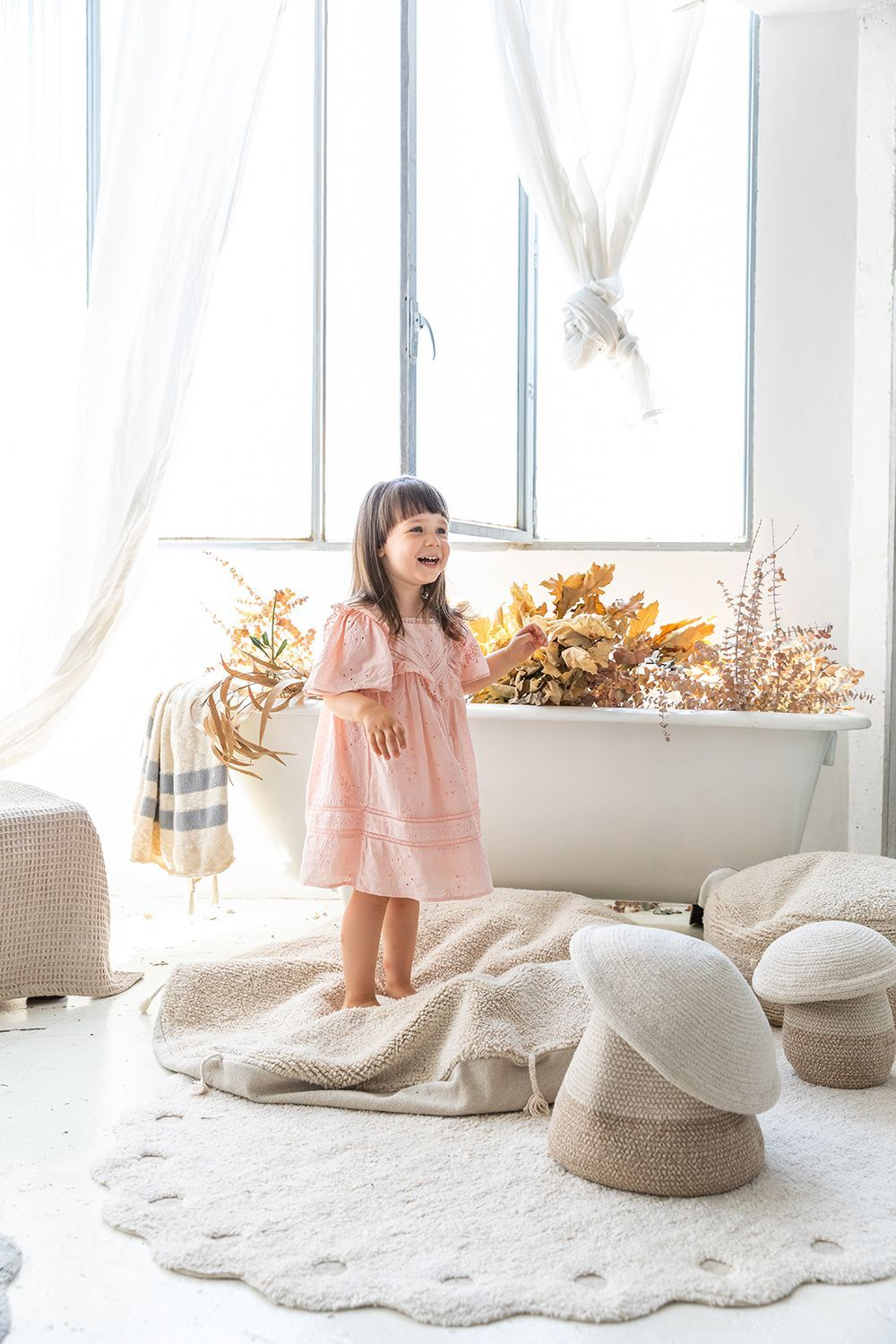 Ковер Lorena Canals Picone Ivory (130 x 180 см)