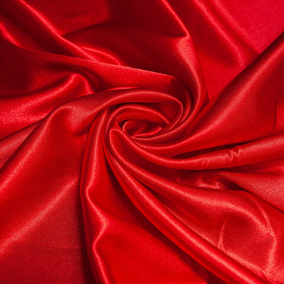 Атлас, красный, тонкий, глянцевый  Армани ST3856 C1