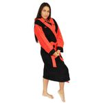 Халат махровый Diapolo Black/red для спортсменов по водным видам спорта