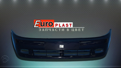 Передний бампер для Chevrolet Lanos черный