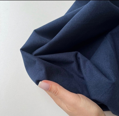 Фланель Темно-синяя