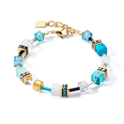 Браслет Coeur de Lion Turquoise-Gold 2838/30-0616