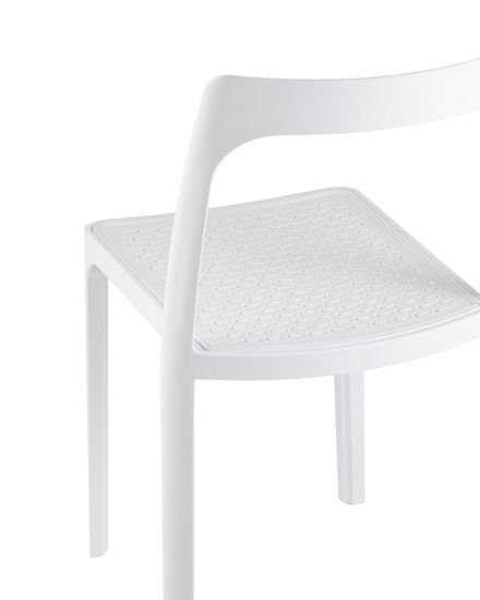 Стул обеденный Marty пластиковый белый