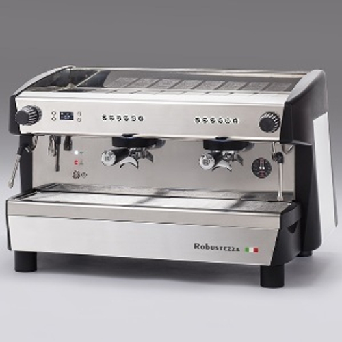КОФЕМАШИНА АВТОМАТ ROBUSTEZZA DE2E/ ЧЕРНАЯ+ВЫСОКАЯ ГРУППА 185ММ+ДИСПЛЕЙ МУЛЬТИФАЗНАЯ