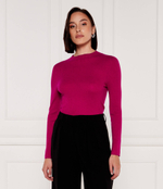 Хлопковый свитер sweater Marc Cain - фиолетовый(XC 41.28 M53)