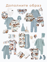 Набор платочков-слюнявчиков Mjölk Dinoworld