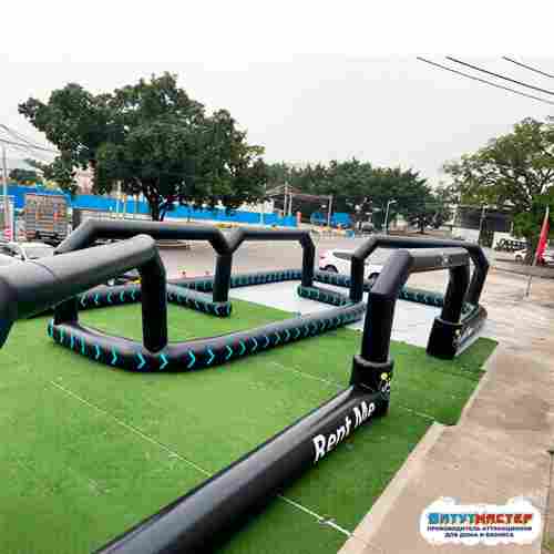 Надувная трасса «Профи-трек» для электромобилей, 20×10×3 м