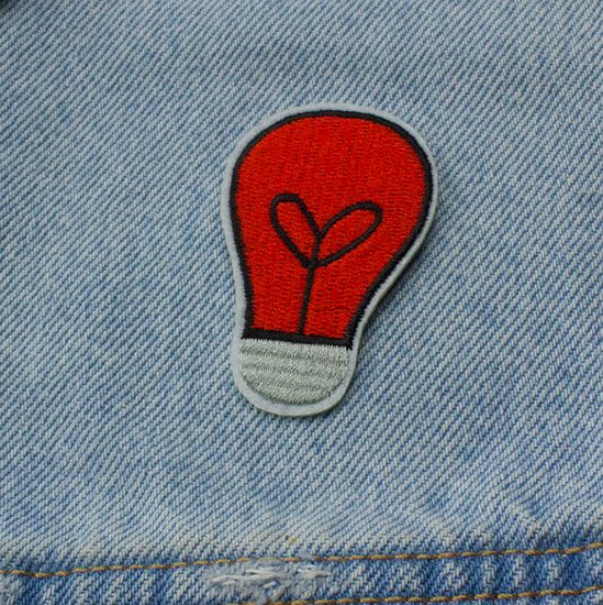 Нашивка на рюкзак и на одежду. Lamp