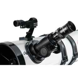 Телескоп Veber PolarStar 650/130 EQ рефлектор видоискатель и окуляр сбоку