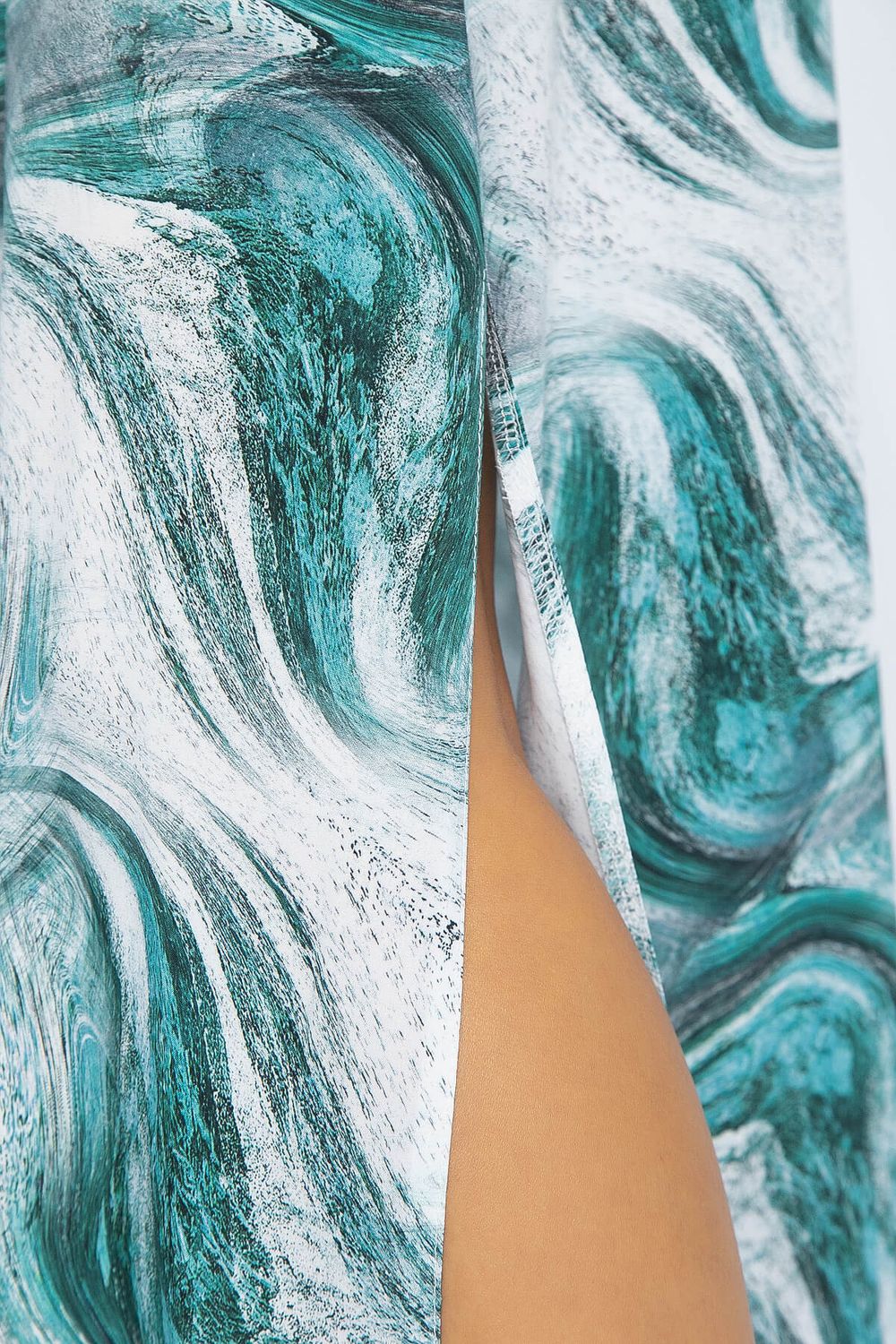 Платье Иниша (бело-зеленое) П13178-4М LT Collection