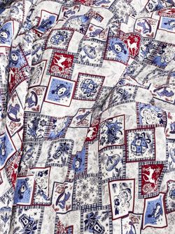 Постельное белье Сказка "Зимние картинки" 1,5-сп Наволочка 70х70 см 1 шт Простынь 150х215 см Пододеяльник 145х215 см, перкаль