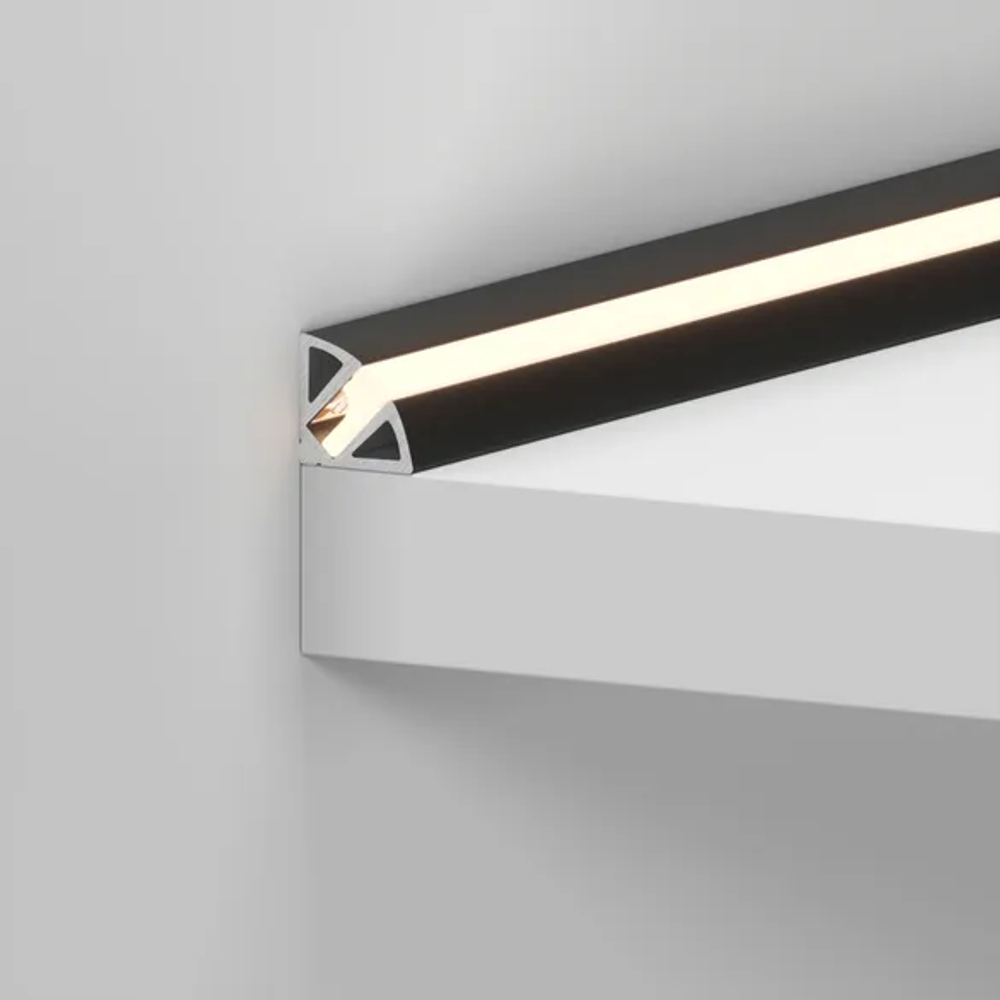 Профиль SL-KANT-H11-2000 ANOD BLACK (Arlight, Алюминий) 044086