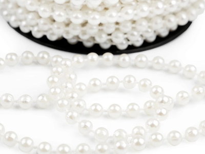 Бусины на нитке, d 10 мм