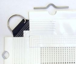 "Карман" (окантовка)  коммерческой батутной сетки AirJet (white)