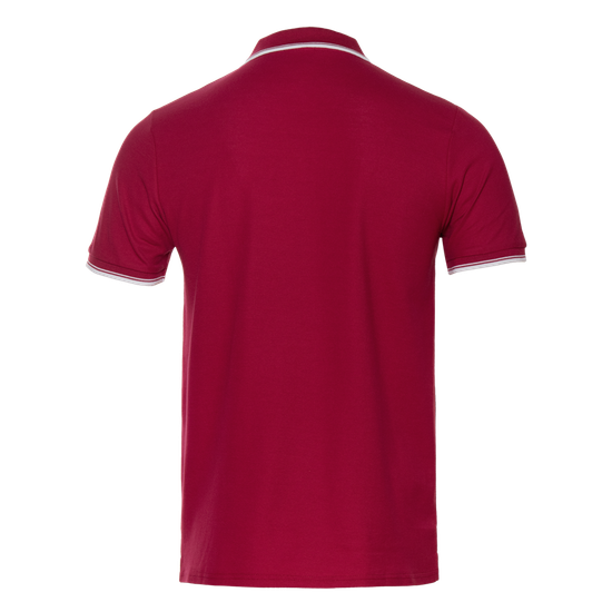 Рубашка поло кор.рукав (бордо)