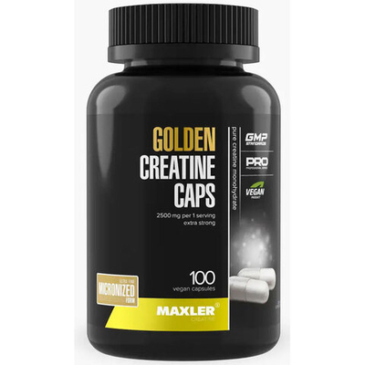Maxler 100% Golden Creatine Caps (100 капс.) [M]