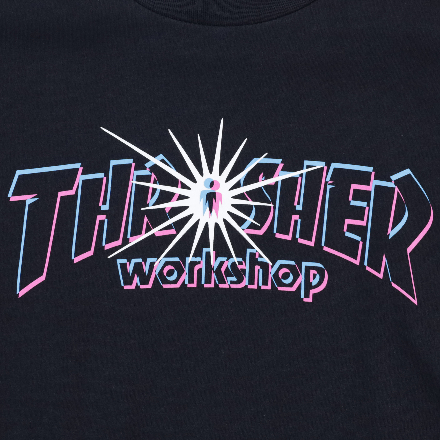 Футболка Thrasher X AWS - Nova (black) артикул: - купить в магазине Дайс