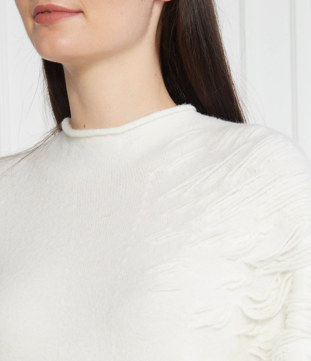 Хлопковый свитер Liviana Conti - белый(L3W420)