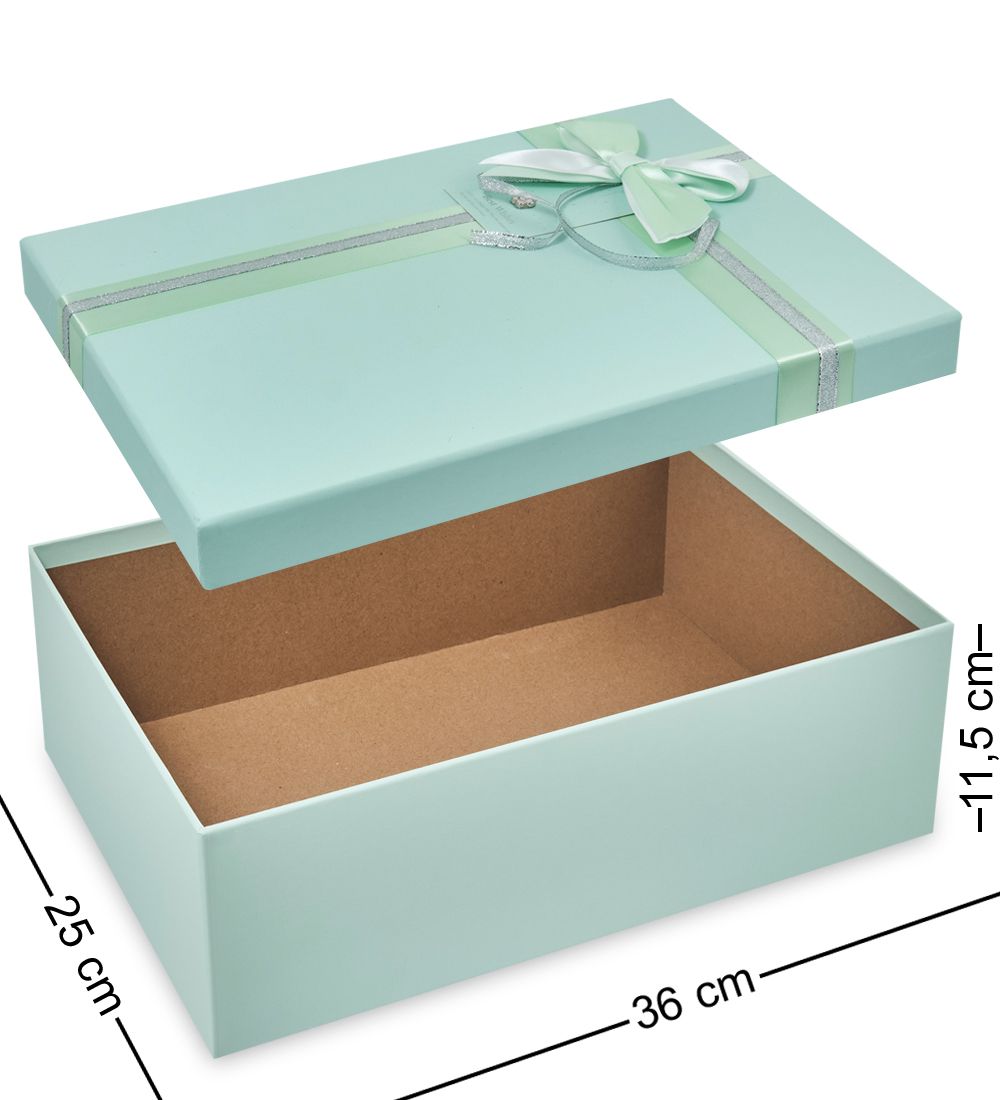 WF-183-A Набор коробок из 3 шт, бирюзовый