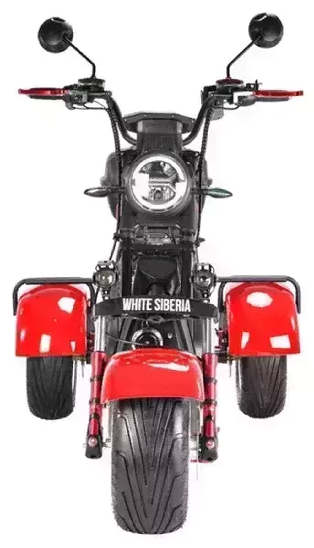 Электроскутер WHITE SIBERIA PRO TRIKE 3000W