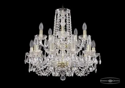 Подвесная люстра Bohemia Ivele 1402/10+5/195/2d/G