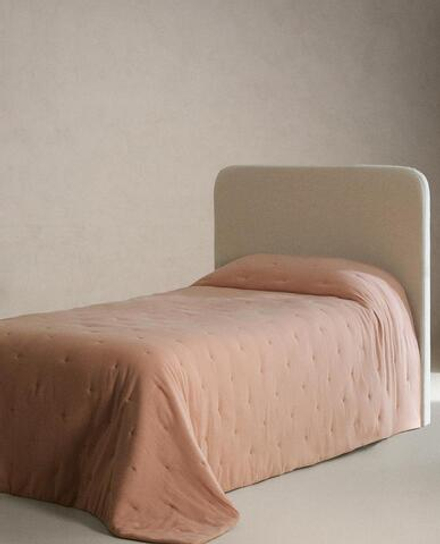 ZARA HOME ДЕТСКОЕ МУСЛИНОВОЕ ПОКРЫВАЛО, РОЗОВЫЙ