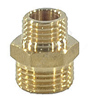 Ниппель латунь переходной Ду 25х20 (1"х3/4") НР VALFEX VF.580.L.100.034