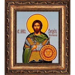 Богдан (Феодот) Мелитинский мученик. Икона на холсте.