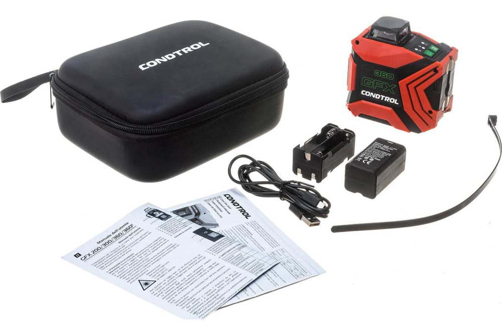 ЛАЗЕРНЫЙ НИВЕЛИР CONDTROL GFX360