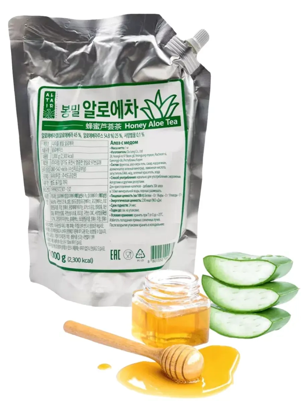 Джем Алоэ с Медом Honey Aloe Tea 1 кг