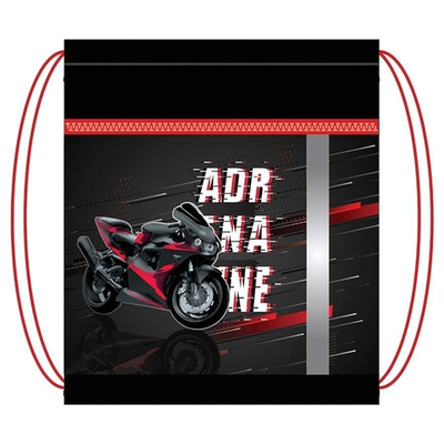 Сумка для сменной обуви ЭЛИТ, светоораж. полоса 460/360 "Адреналин 2023" (Пчелка)