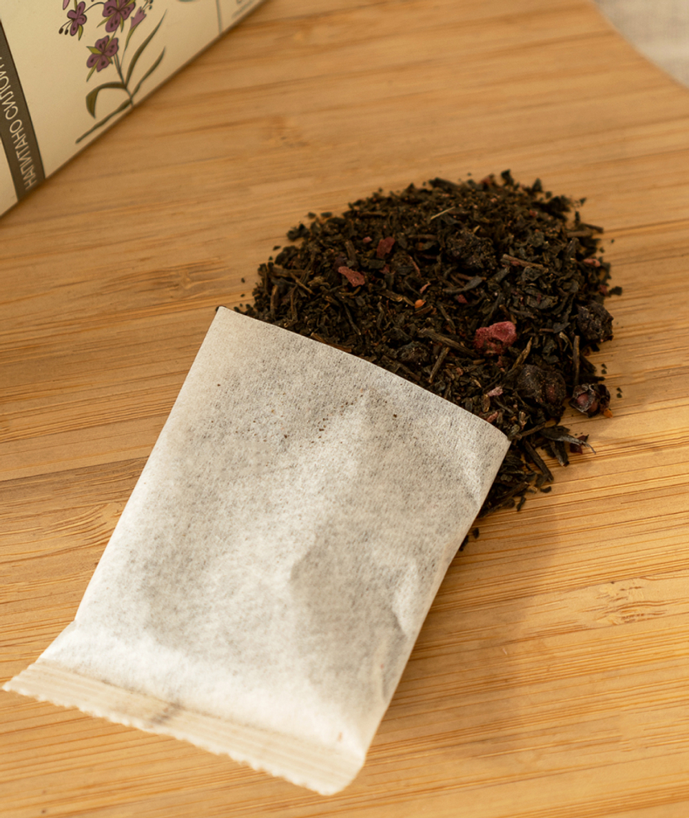 Иван-чай с таежной ягодой (фильтр пакет для заваривания чая, 15 шт)