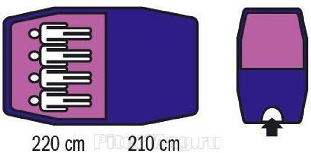 Палатка Husky Baul 4 X-Line (снята с производства)
