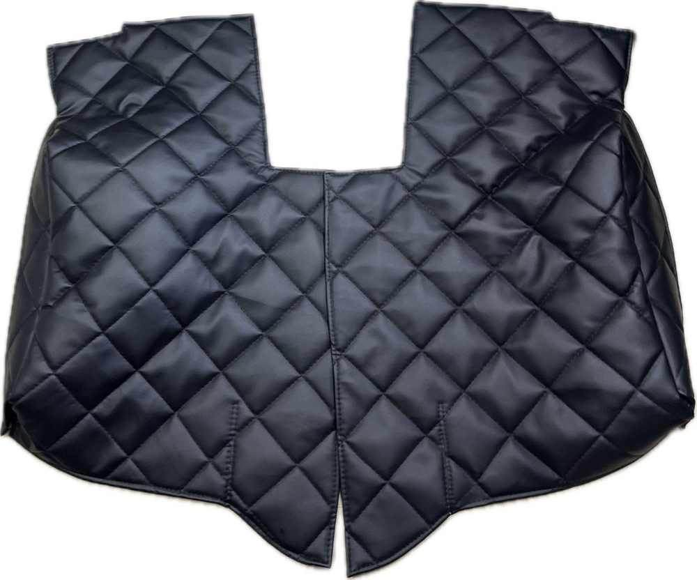 Коврики (утеплитель) под сиденья УАЗ 452 Буханка (чёрная нить ромб)