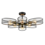 8153/6C LN Светильник E27 6*60Вт IP20 COMFI