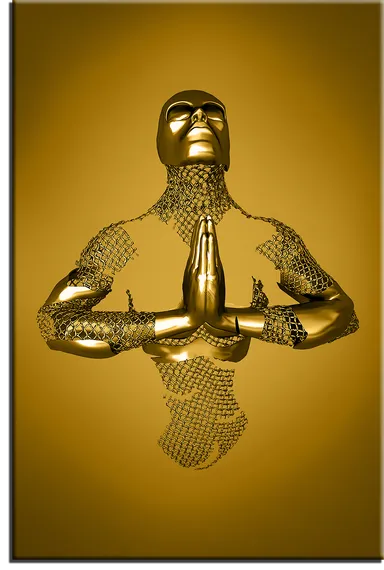 Постер "Металлическое спокойствие"