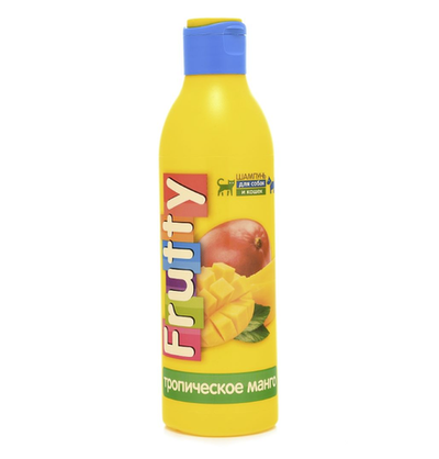 FRUTTY Шампунь для кошек и собак Тропическое манго, 250 мл