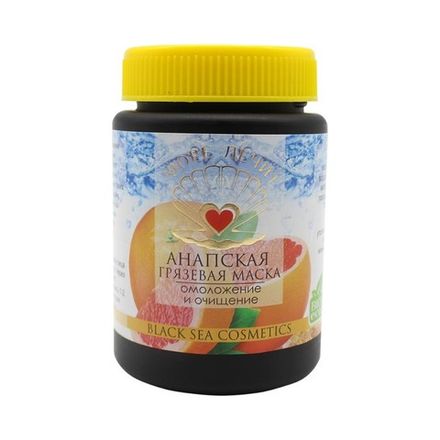 Анапская грязевая маска МореЛечит "С Ламинарией и спирулиной. Обновление и Очищение". Пластик 100 мл