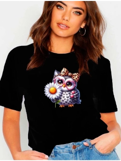 Футболка с совой